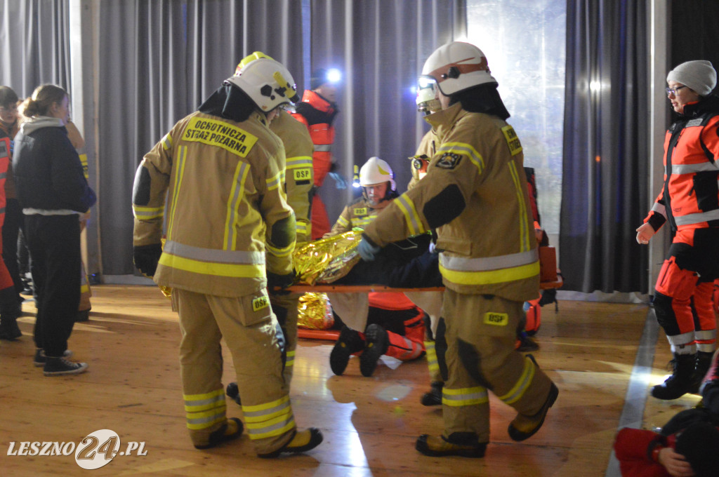 Ćwiczenia na lotnisku w Lesznie
