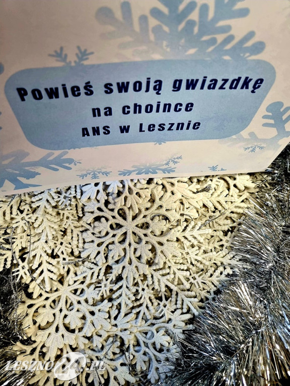 W ANS ustrojono choinkę