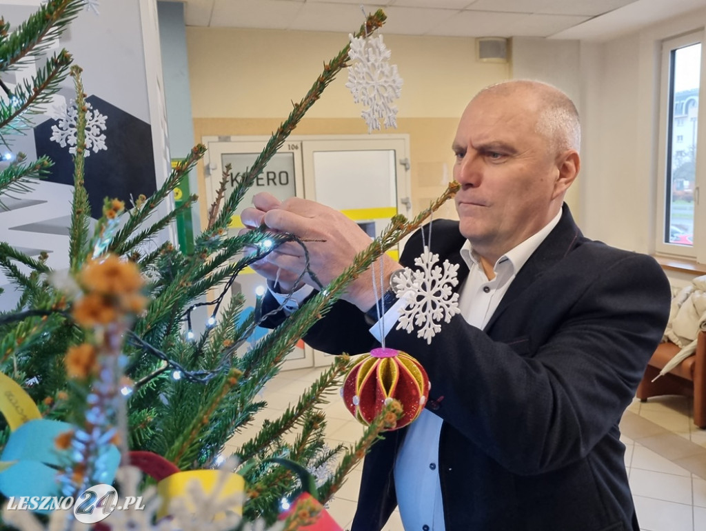 W ANS ustrojono choinkę