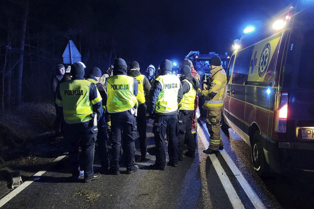 Śmiertelny wypadek na drodze Leszno-Krzywiń