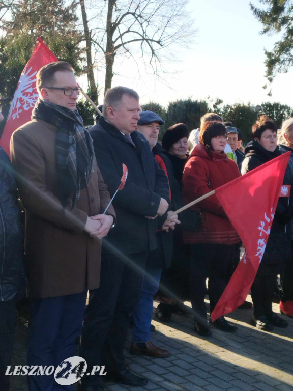 Poświęcenie tabliczek powstańczych