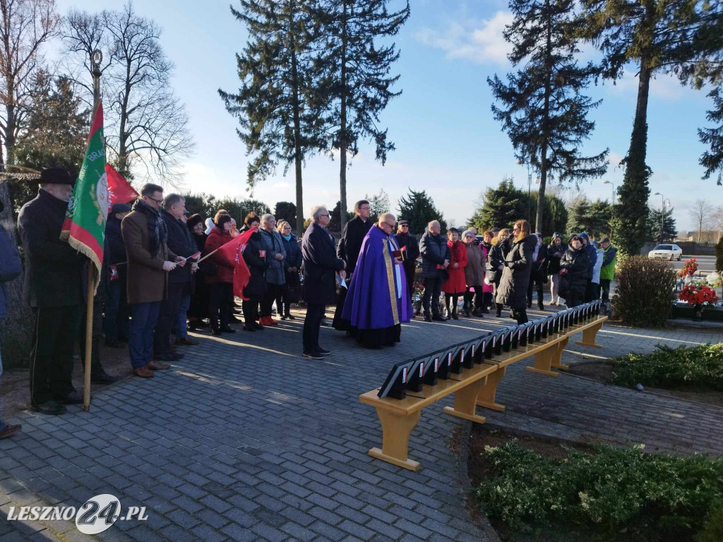 Poświęcenie tabliczek powstańczych