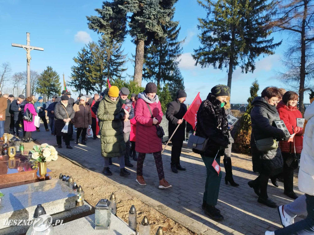 Poświęcenie tabliczek powstańczych