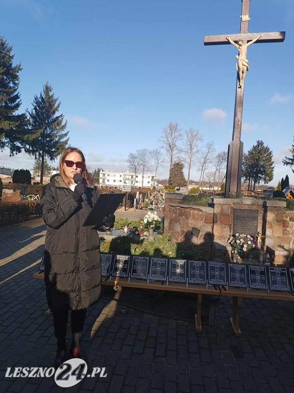 Poświęcenie tabliczek powstańczych
