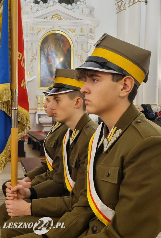 Poświęcenie tabliczek powstańczych