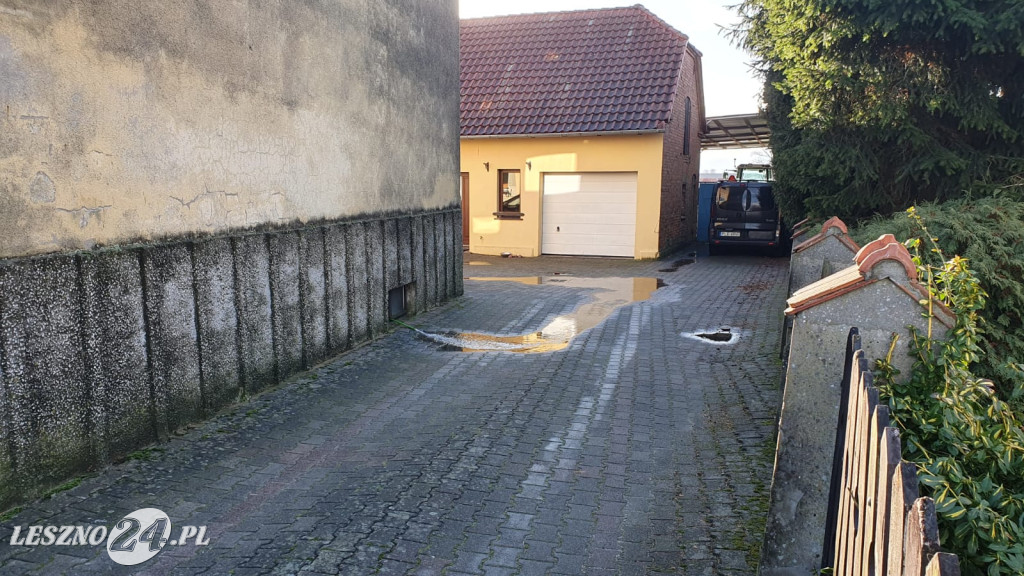 Wysoka woda w Rydzynie - grudzień 2023