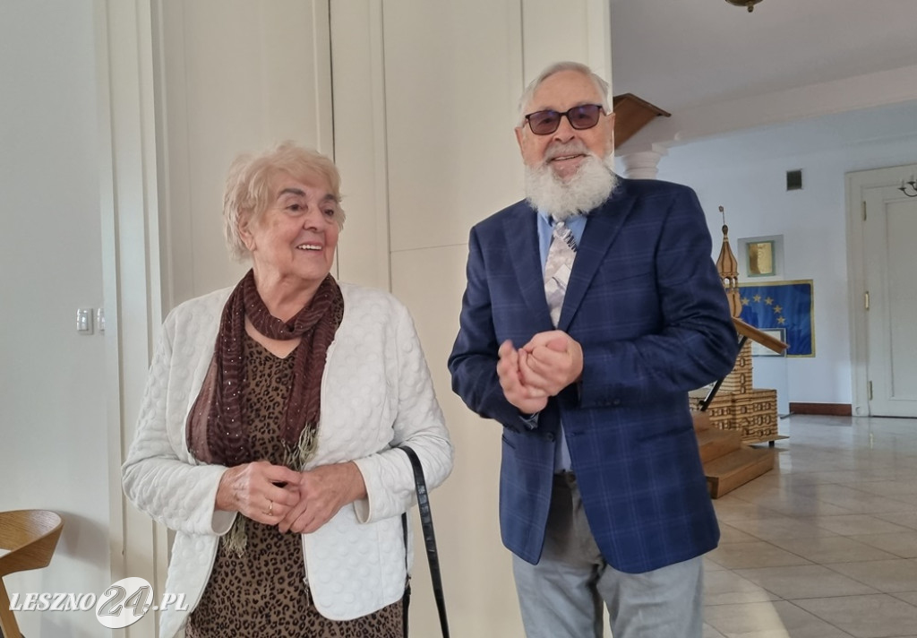 Słuchacze UTW 80 + w Ratuszu
