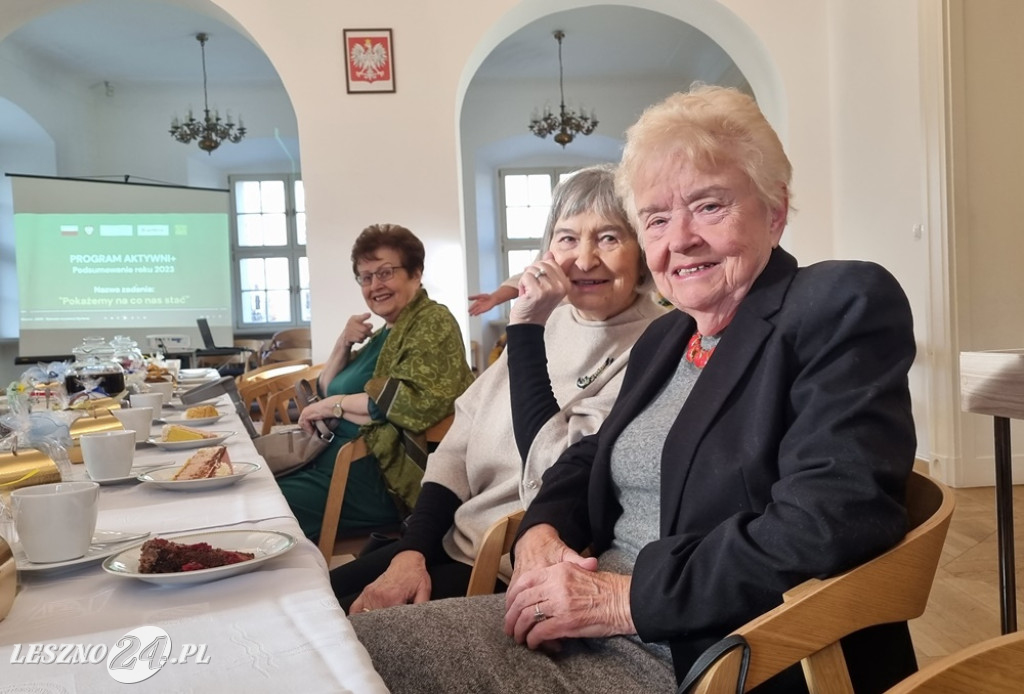 Słuchacze UTW 80 + w Ratuszu