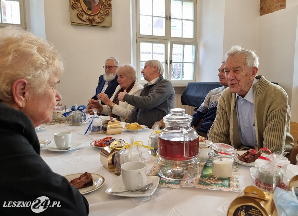 Słuchacze UTW 80 + w Ratuszu