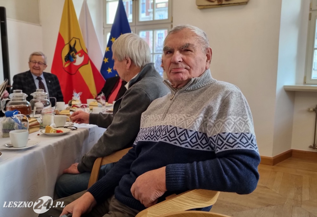 Słuchacze UTW 80 + w Ratuszu