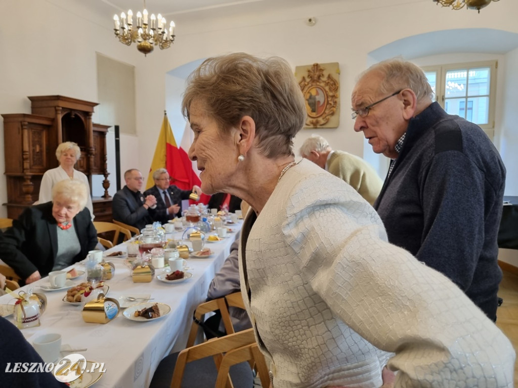 Słuchacze UTW 80 + w Ratuszu
