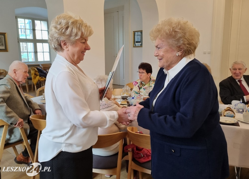 Słuchacze UTW 80 + w Ratuszu