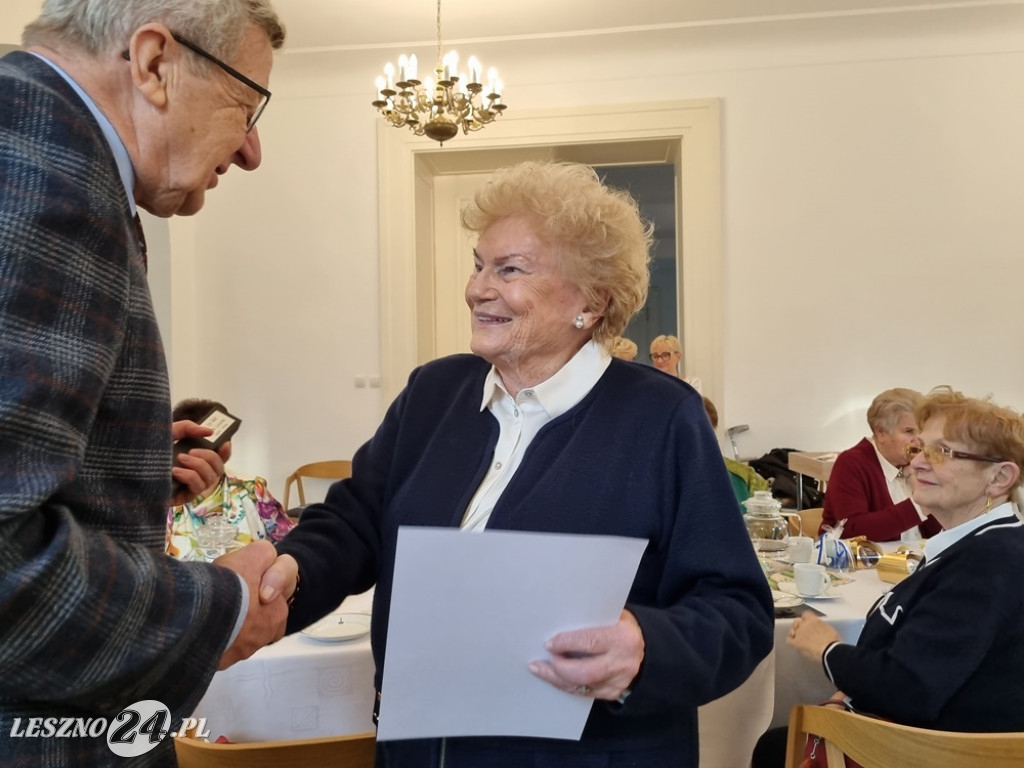 Słuchacze UTW 80 + w Ratuszu