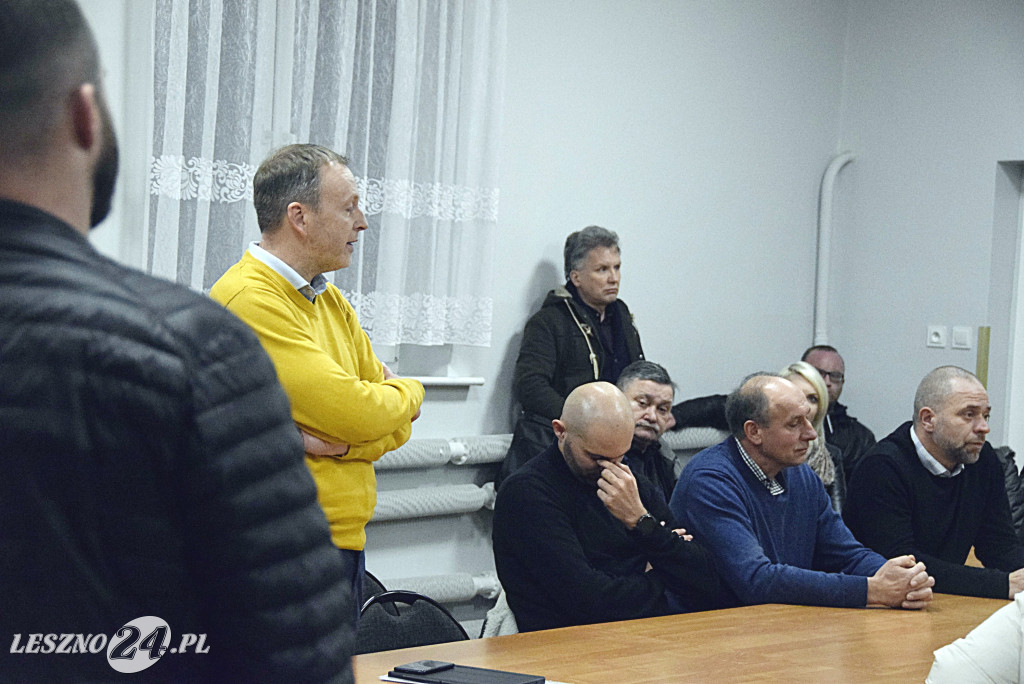 Zebranie w Targowisku na temat przetwórni jelit