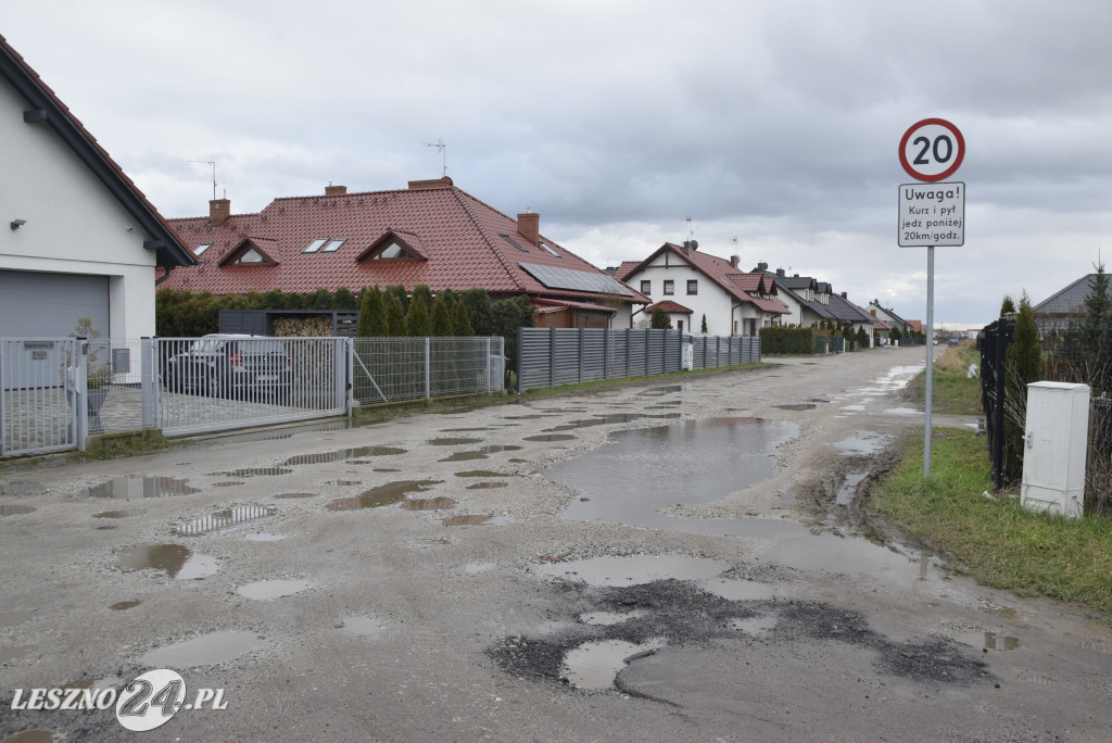 Ulica Kasztelańska w Lesznie
