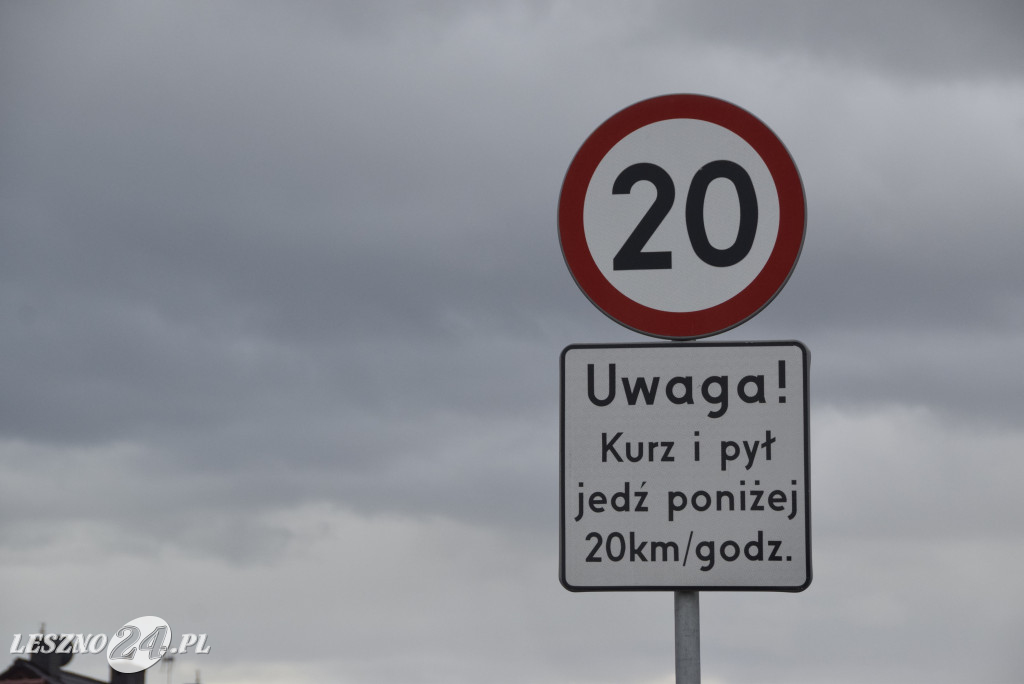 Ulica Kasztelańska w Lesznie