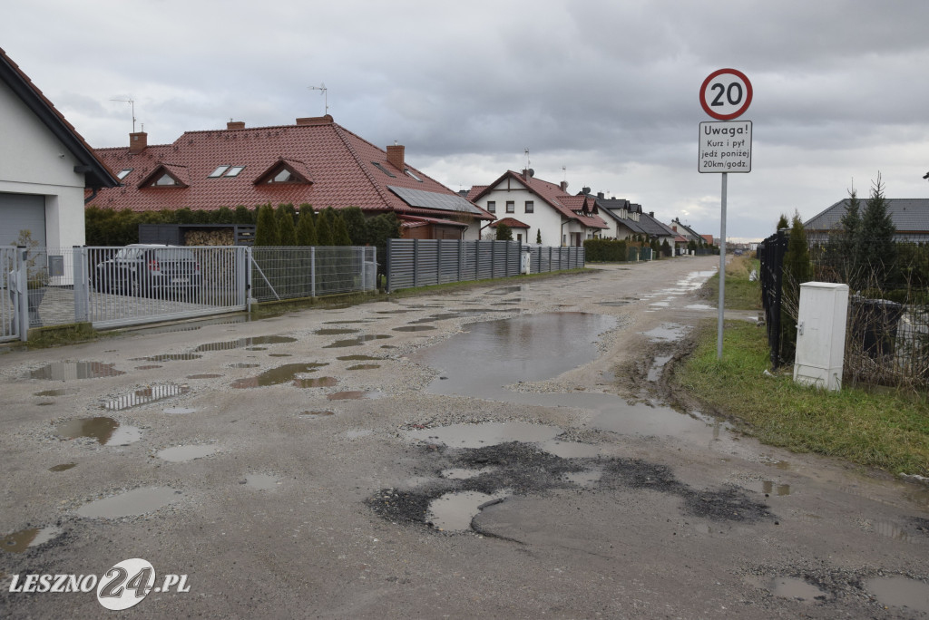 Ulica Kasztelańska w Lesznie