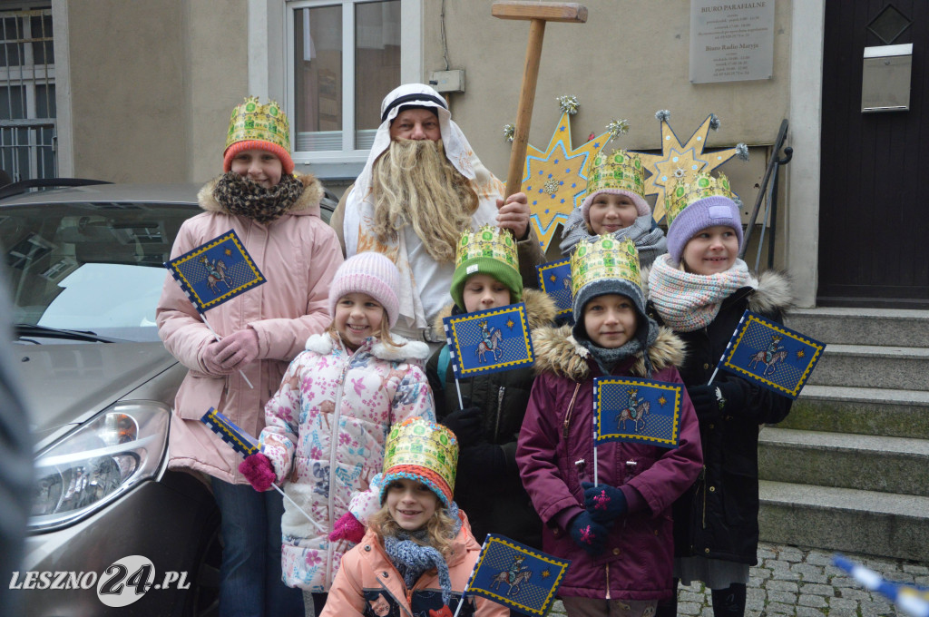 Orszak Trzech Króli przeszedł ulicami Leszna