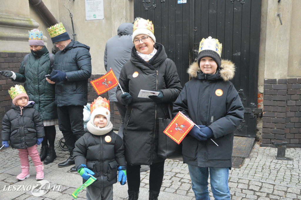 Orszak Trzech Króli przeszedł ulicami Leszna