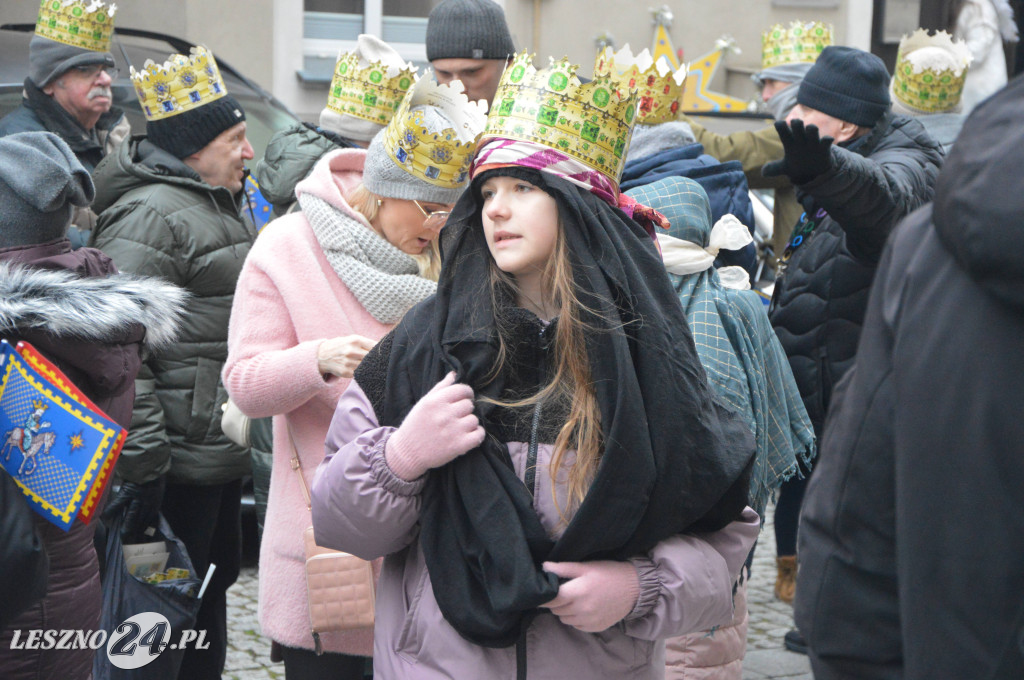 Orszak Trzech Króli przeszedł ulicami Leszna