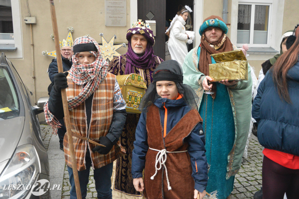 Orszak Trzech Króli przeszedł ulicami Leszna
