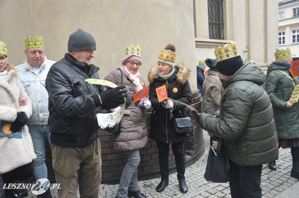 Orszak Trzech Króli przeszedł ulicami Leszna