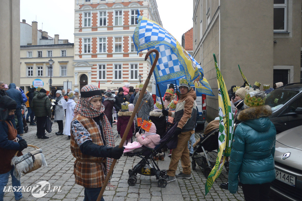 Orszak Trzech Króli przeszedł ulicami Leszna