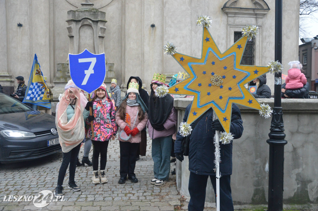 Orszak Trzech Króli przeszedł ulicami Leszna