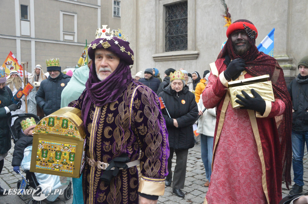 Orszak Trzech Króli przeszedł ulicami Leszna