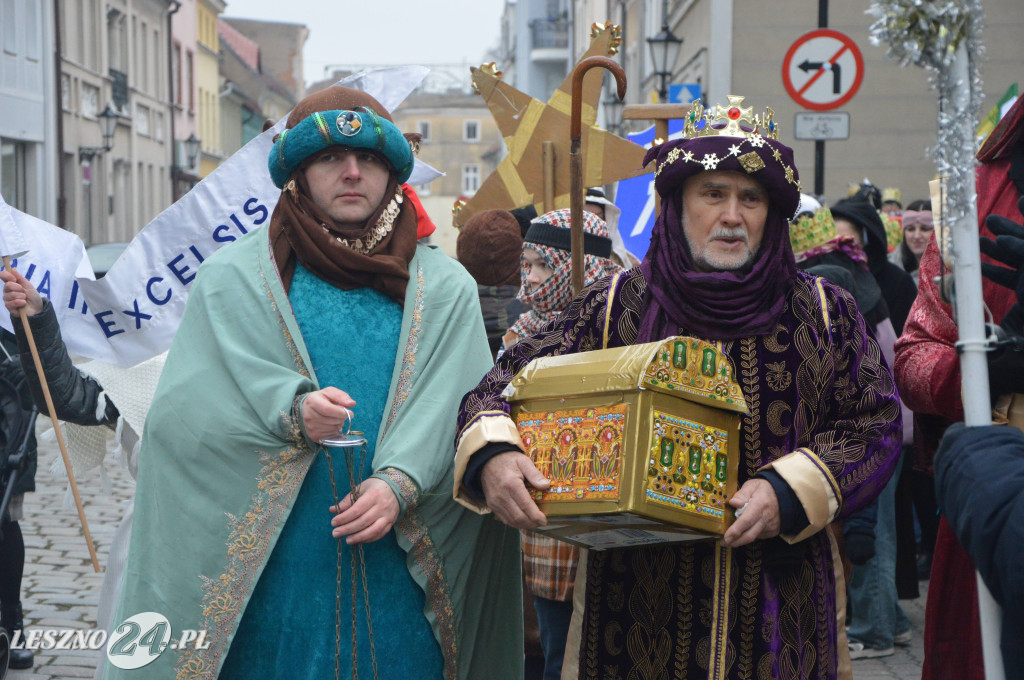 Orszak Trzech Króli przeszedł ulicami Leszna