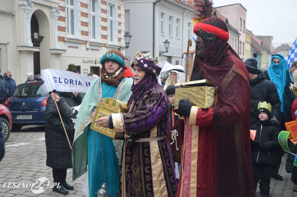 Orszak Trzech Króli przeszedł ulicami Leszna