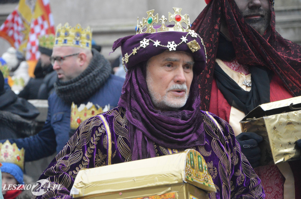 Orszak Trzech Króli przeszedł ulicami Leszna