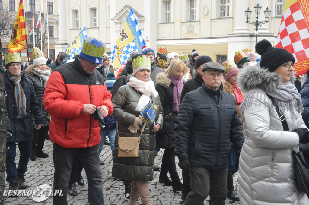 Orszak Trzech Króli przeszedł ulicami Leszna