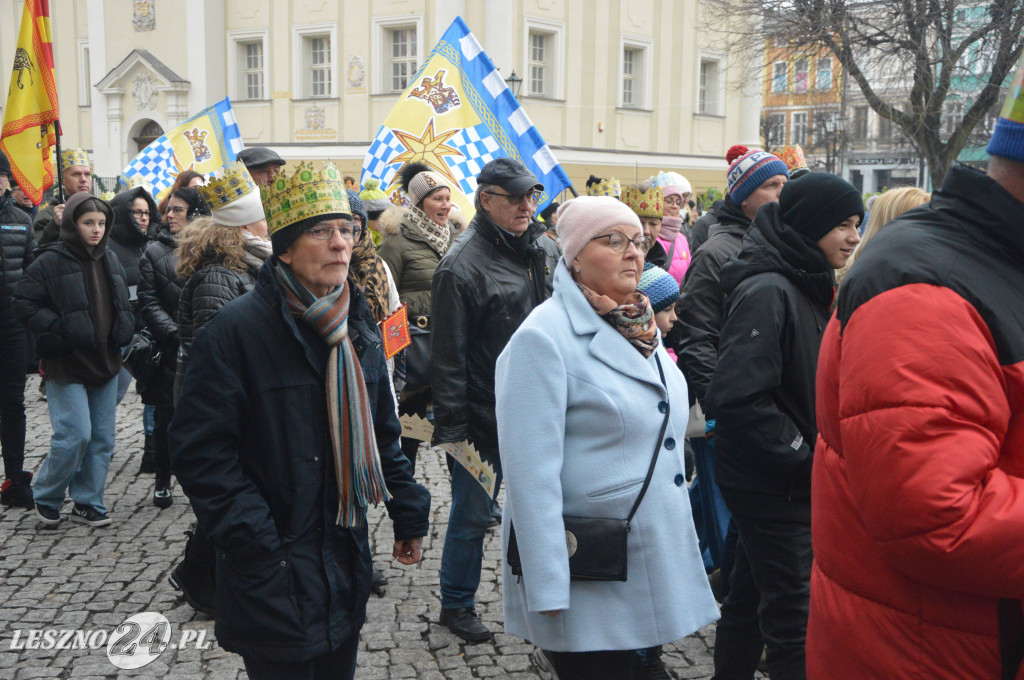 Orszak Trzech Króli przeszedł ulicami Leszna