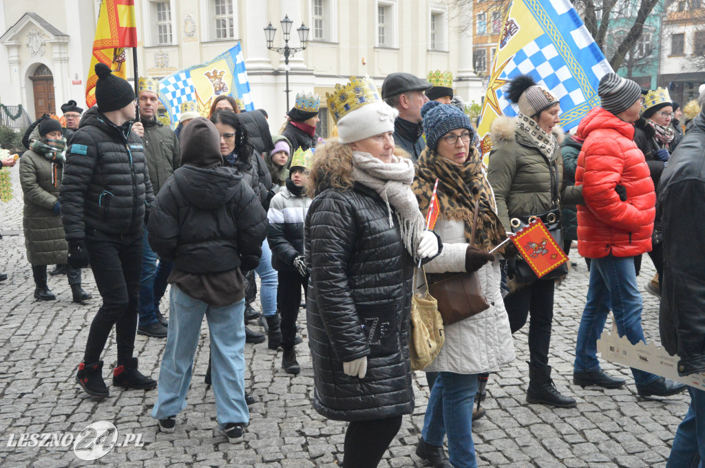 Orszak Trzech Króli przeszedł ulicami Leszna