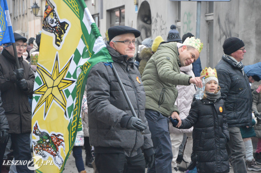 Orszak Trzech Króli przeszedł ulicami Leszna