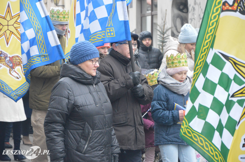 Orszak Trzech Króli przeszedł ulicami Leszna