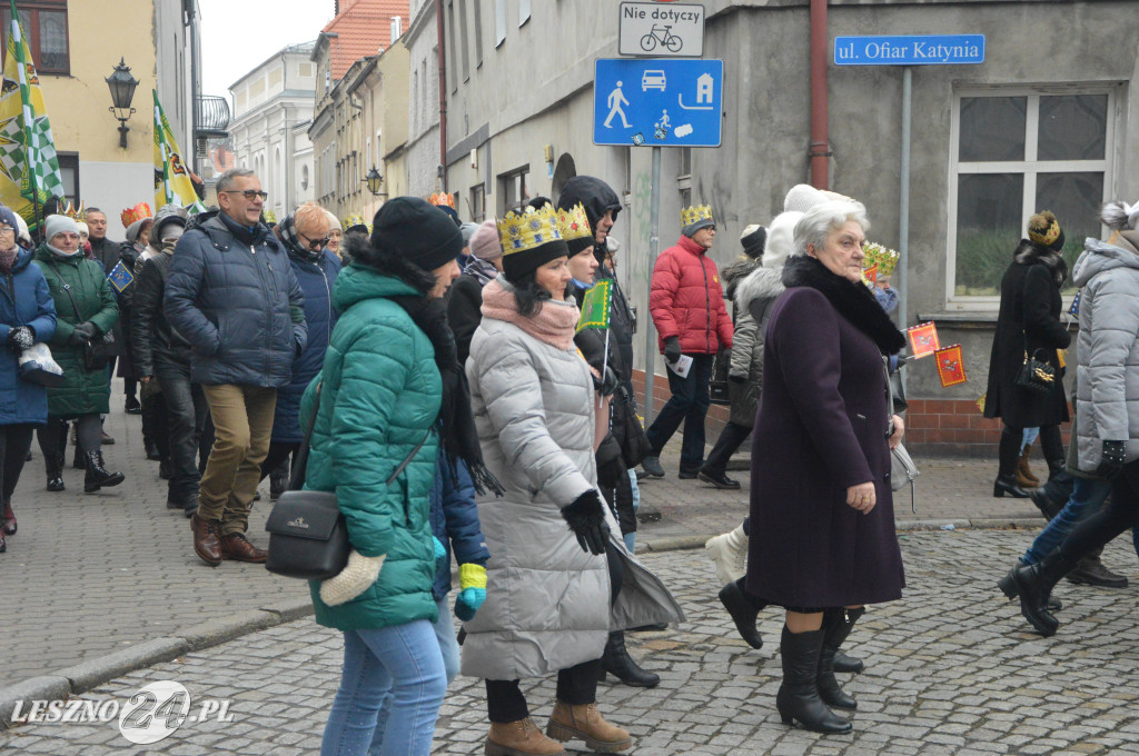 Orszak Trzech Króli przeszedł ulicami Leszna