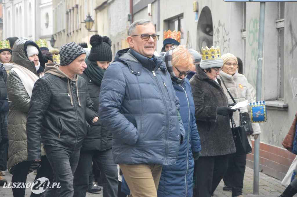 Orszak Trzech Króli przeszedł ulicami Leszna