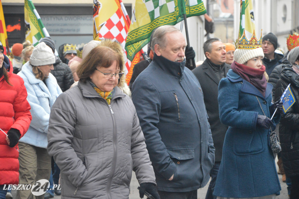 Orszak Trzech Króli przeszedł ulicami Leszna