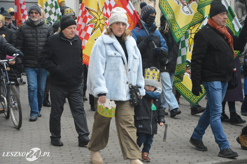 Orszak Trzech Króli przeszedł ulicami Leszna