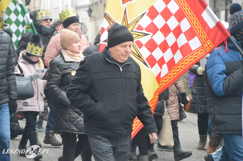 Orszak Trzech Króli przeszedł ulicami Leszna