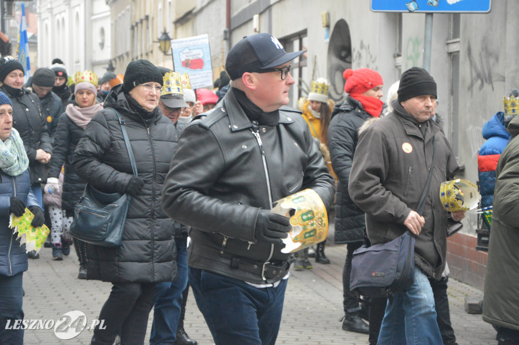 Orszak Trzech Króli przeszedł ulicami Leszna
