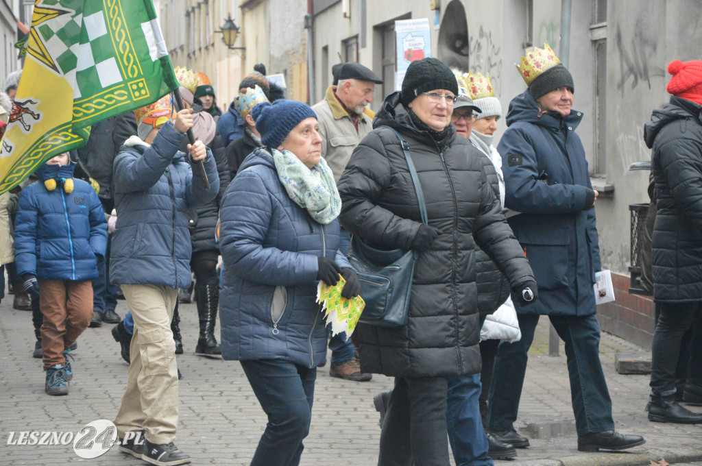 Orszak Trzech Króli przeszedł ulicami Leszna