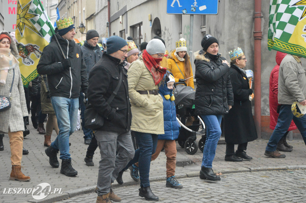 Orszak Trzech Króli przeszedł ulicami Leszna