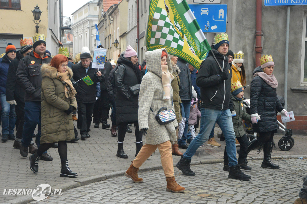 Orszak Trzech Króli przeszedł ulicami Leszna