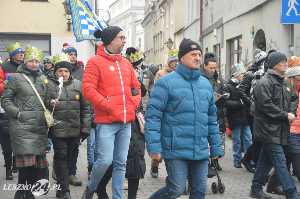 Orszak Trzech Króli przeszedł ulicami Leszna