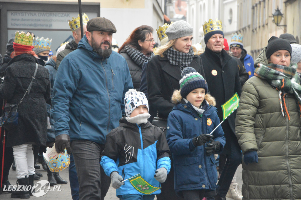 Orszak Trzech Króli przeszedł ulicami Leszna