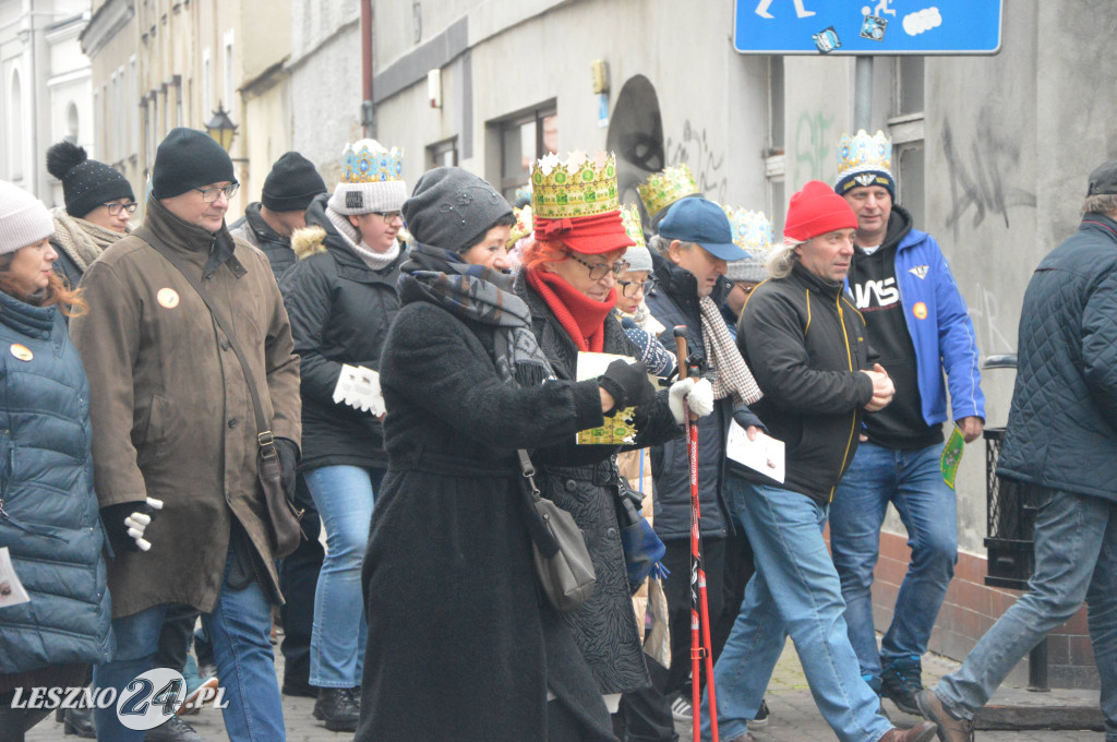 Orszak Trzech Króli przeszedł ulicami Leszna