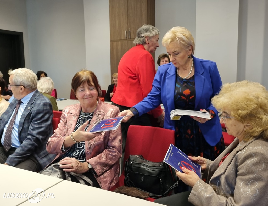 10 lat sekcji literackiej UTW w Lesznie